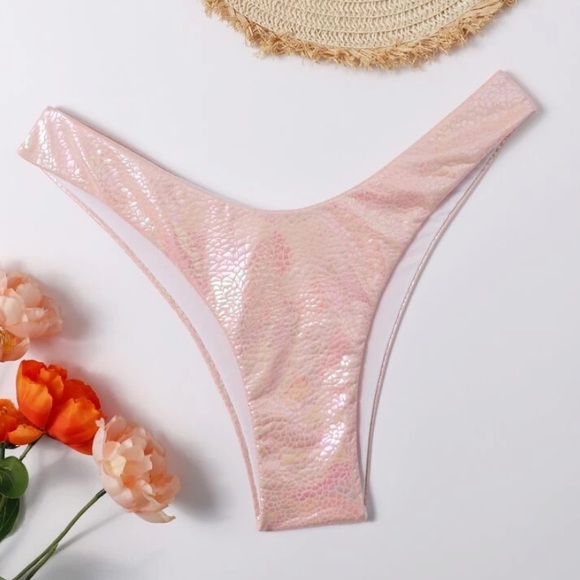 SHEIN Other - NEW| Pink Metallic Bikini Panty